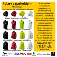 Walaszko BHP - polary firmowe branżowe z logo